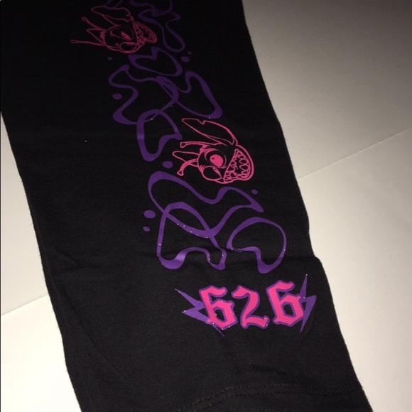 Disney Stitch cropped Leggings - Picture 2 of 7